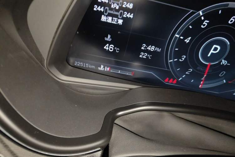 Used Cadillac CT5 2022 28T Prestige Edition Odometer Close Up