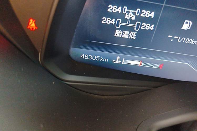 Used Cadillac CT5 2022 28T Prestige Edition Odometer Close Up