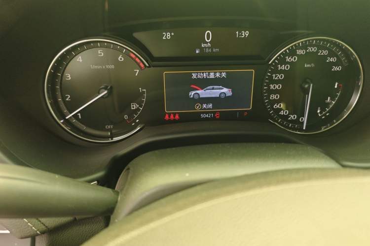 Used Cadillac CT5 2022 28T Luxury Version (Standard Edition) Odometer Close Up