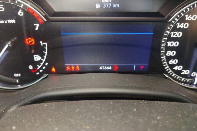Used Cadillac CT5 2022 28T Luxury Version (Standard Edition) Odometer Close Up