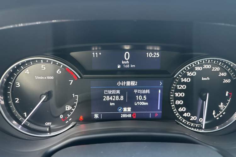 Used Cadillac CT5 2022 28T Luxury Version (Standard Edition) Odometer Close Up