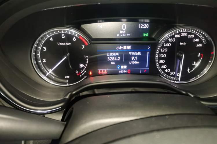 Used Cadillac CT5 2022 28T Luxury Version (Standard Edition) Odometer Close Up