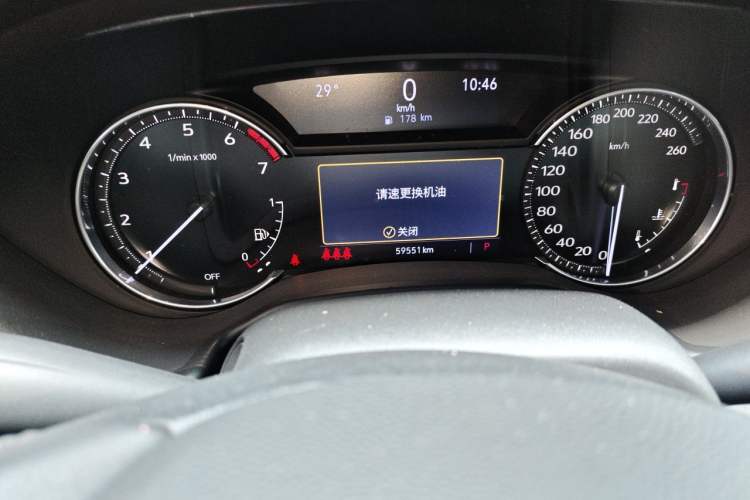 Used Cadillac CT5 2022 28T Luxury Version (Standard Edition) Odometer Close Up