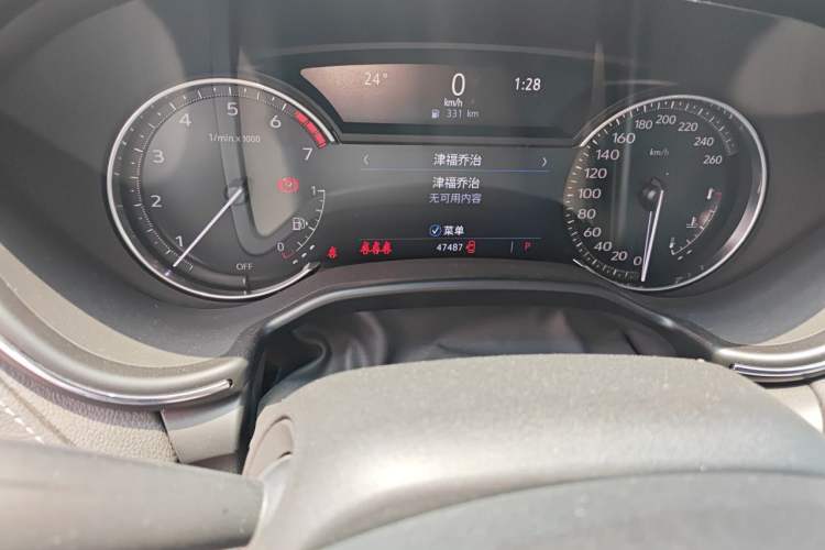 Used Cadillac CT5 2022 28T Luxury Version (Standard Edition) Odometer Close Up