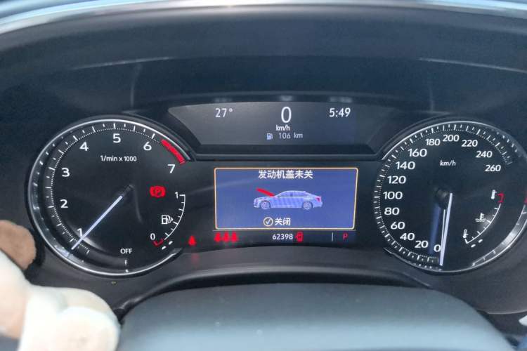 Used Cadillac CT5 2022 28T Luxury Version (Standard Edition) Instrument Cluster