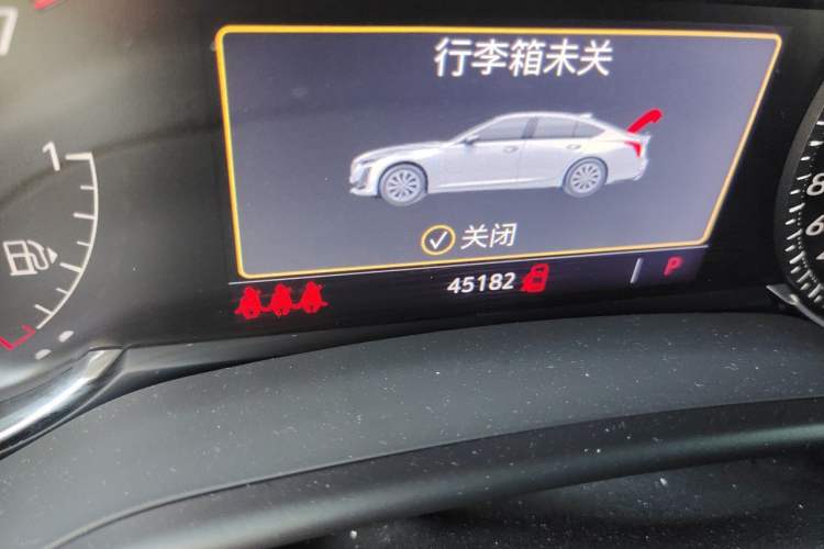 Used Cadillac CT5 2022 28T Luxury Version (Standard Edition) Odometer Close Up