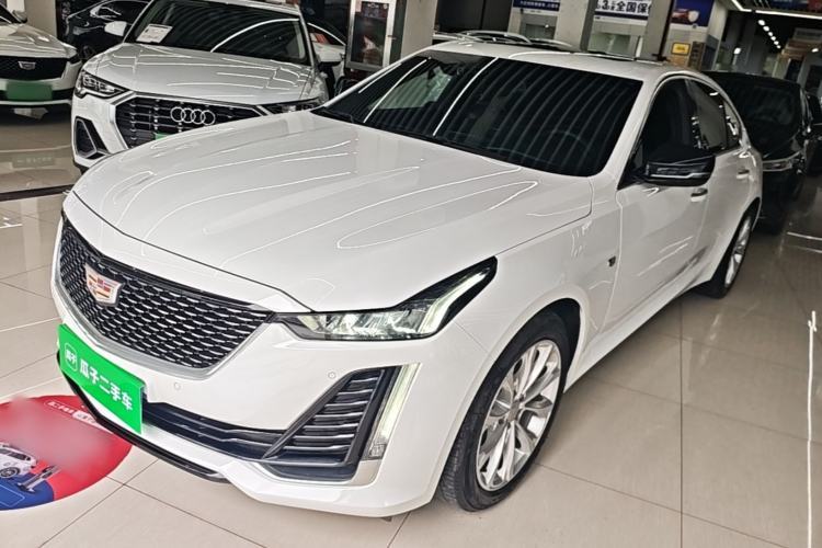 Used Cadillac CT5 2022 28T Luxury Version (Standard Edition) Guazi used car, China used car export, Used car for sale, Used Cadillac cars, Cheapest cars for sale