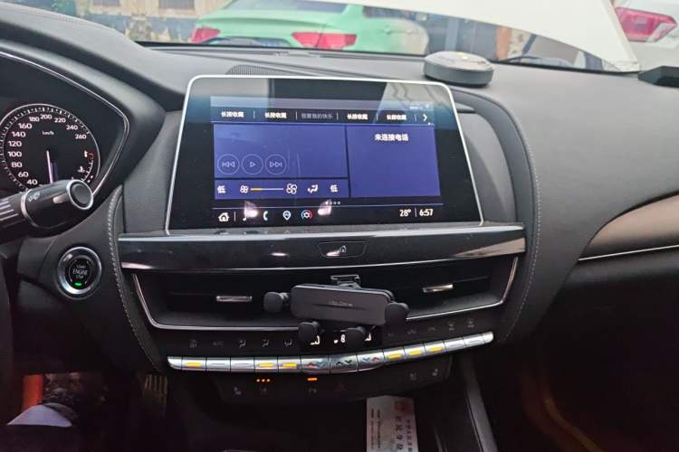 Used Cadillac CT5 2022 28T Luxury Version (Standard Edition) Audio And AC Panel
