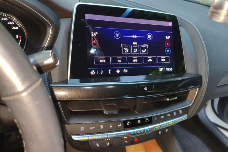 Used Cadillac CT5 2022 28T Luxury Version (Standard Edition) Audio And AC Panel