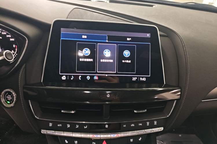 Used Cadillac CT5 2022 28T Luxury Version (Standard Edition) Audio And AC Panel