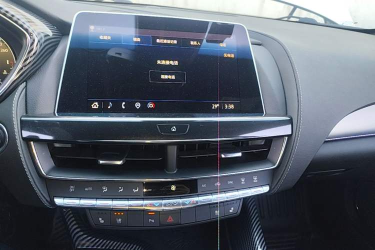 Used Cadillac CT5 2022 28T Luxury Edition Audio And AC Panel