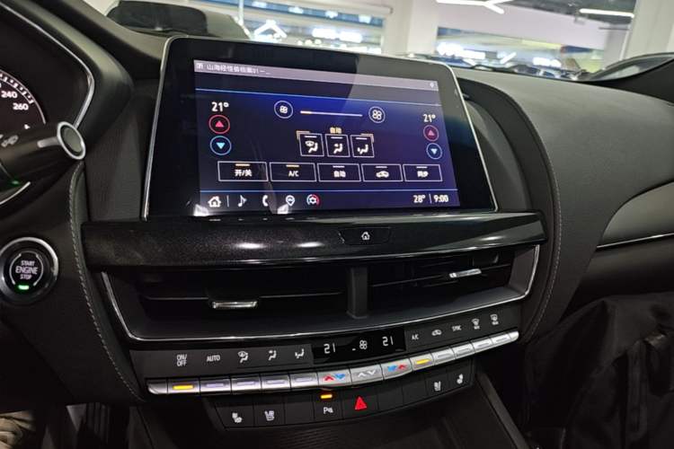 Used Cadillac CT5 2022 28T Luxury Version (Standard Edition) Audio And AC Panel