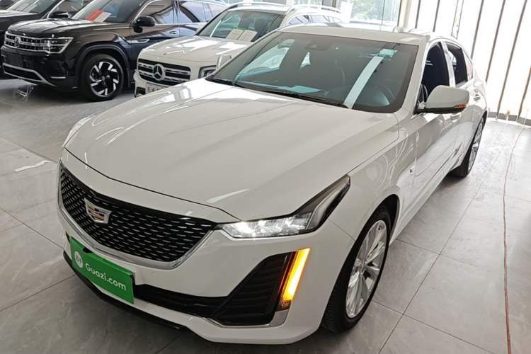 Used Cadillac CT5 2022 28T Luxury Version (Standard Edition) Guazi used car, China used car export, Used car for sale, Used Cadillac cars, Cheapest cars for sale