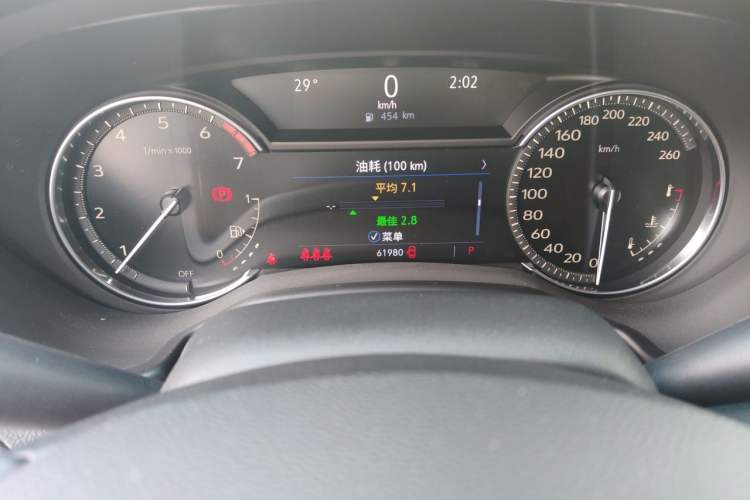 Used Cadillac CT5 2022 28T Luxury Version (Standard Edition) Odometer Close Up
