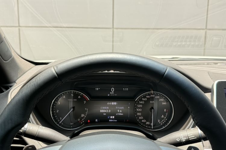 Used Cadillac CT5 2022 28T Luxury Edition Odometer Close Up