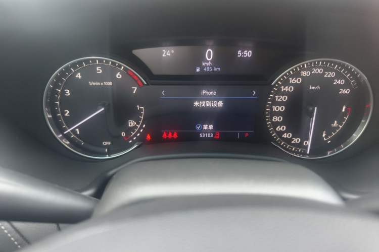 Used Cadillac CT5 2022 28T Luxury Version (Standard Edition) Odometer Close Up