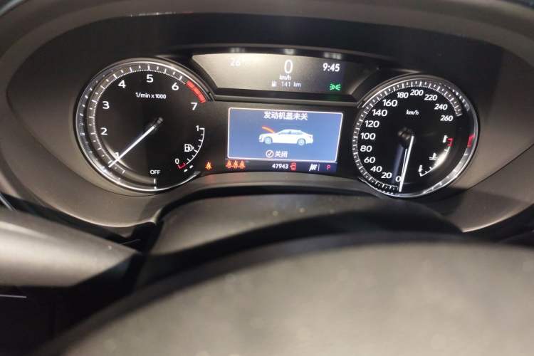 Used Cadillac CT5 2022 28T Luxury Version (Standard Edition) Odometer Close Up