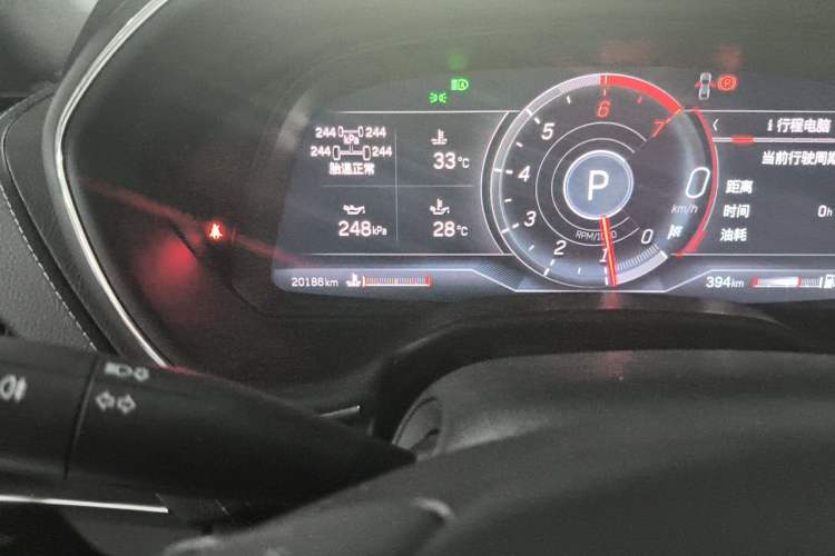 Used Cadillac CT5 2022 28T Prestige Edition Odometer Close Up