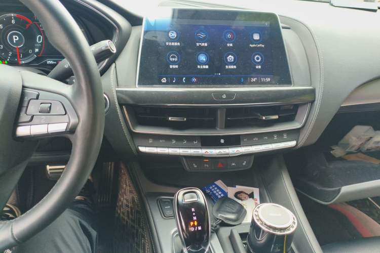 Used Cadillac CT5 2023 28T Prestige Model Audio And AC Panel