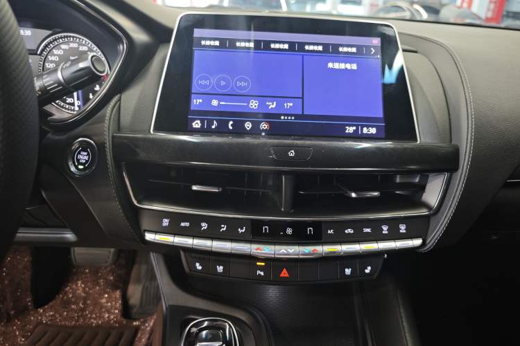 Used Cadillac CT5 2023 28T Prestige Model Audio And AC Panel