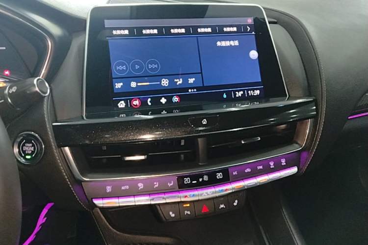 Used Cadillac CT5 2023 28T Prestige Model Audio And AC Panel