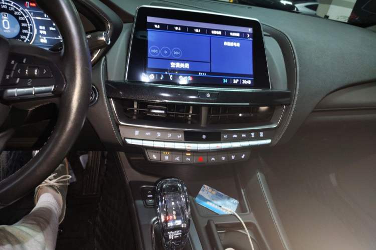 Used Cadillac CT5 2023 28T Prestige Model Audio And AC Panel