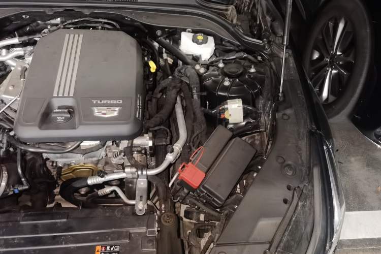 Used Cadillac CT5 2023 28T Prestige Model Engine Bay Left