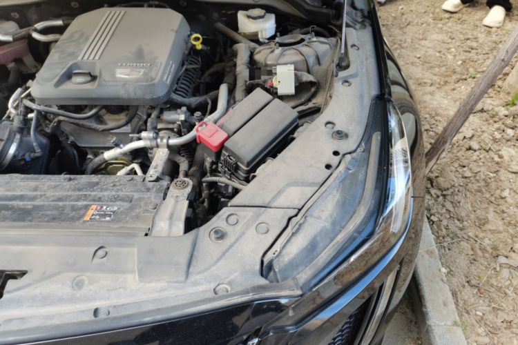 Used Cadillac CT5 2023 28T Prestige Model Engine Bay Left