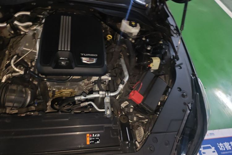 Used Cadillac CT5 2023 28T Prestige Model Engine Bay Left