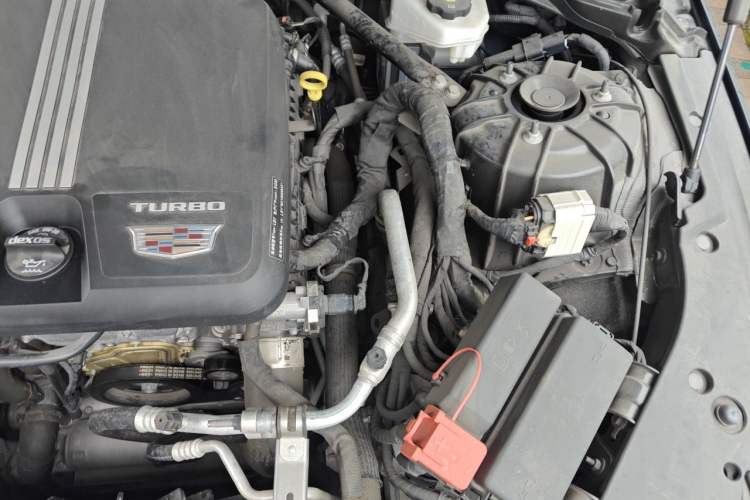 Used Cadillac CT5 2023 28T Prestige Model Engine Bay Left