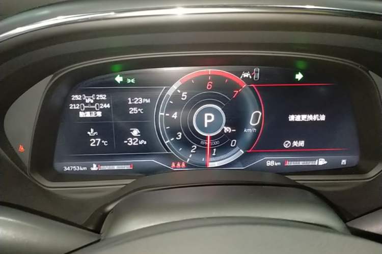 Used Cadillac CT5 2023 28T Platinum Edition Instrument Cluster