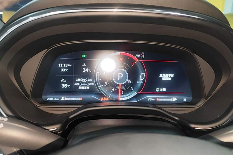 Used Cadillac CT5 2023 28T Prestige Model Instrument Cluster