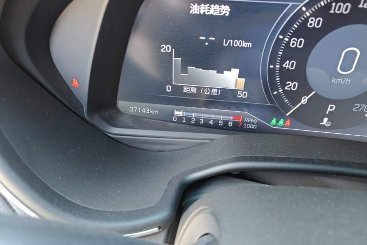 Used Cadillac CT5 2023 28T Luxury Version Odometer Close Up