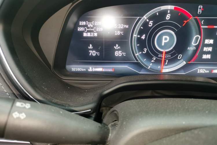 Used Cadillac CT5 2023 28T Luxury Edition (Standard Version) Odometer Close Up