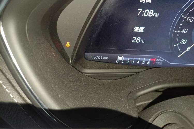 Used Cadillac CT5 2023 28T Luxury Edition (Standard Version) Odometer Close Up