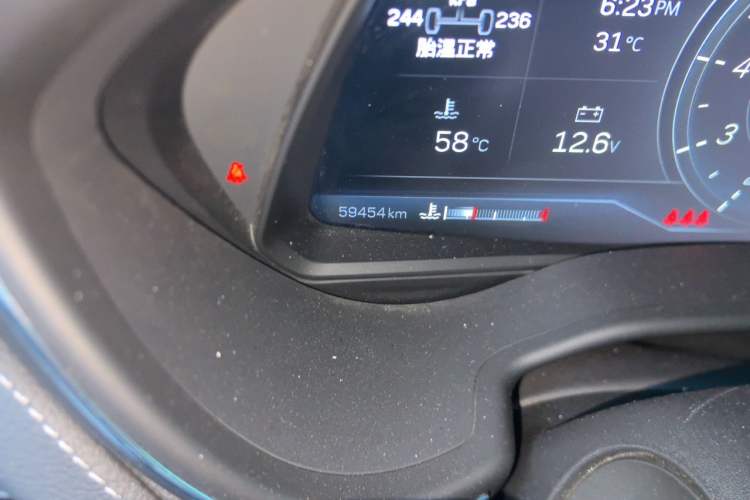 Used Cadillac CT5 2023 28T Luxury Edition (Standard Version) Odometer Close Up