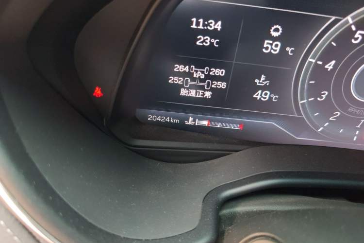 Used Cadillac CT5 2023 28T Luxury Edition (Standard Version) Odometer Close Up