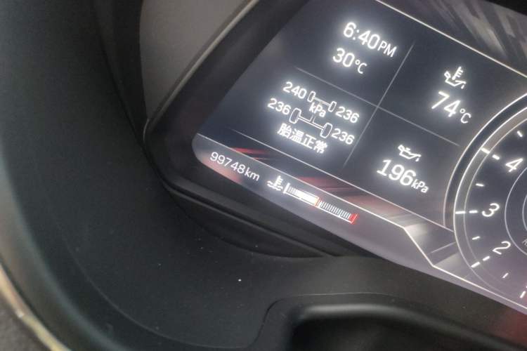 Used Cadillac CT5 2023 28T Luxury Edition (Standard Version) Odometer Close Up