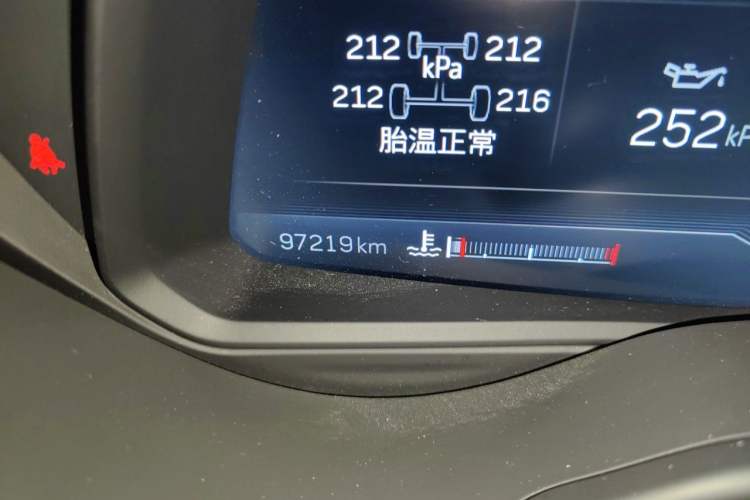 Used Cadillac CT5 2023 28T Prestige Model Odometer Close Up
