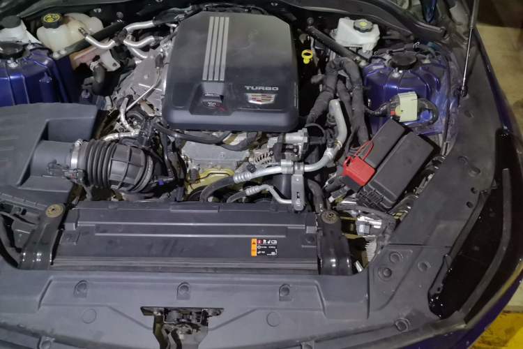 Used Cadillac CT5 2023 28T Prestige Model Engine Bay Left