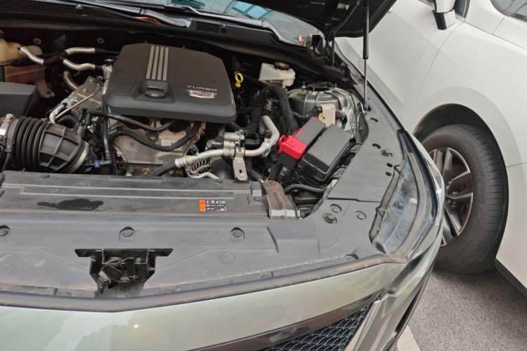 Used Cadillac CT5 2023 28T Prestige Model Engine Bay Left