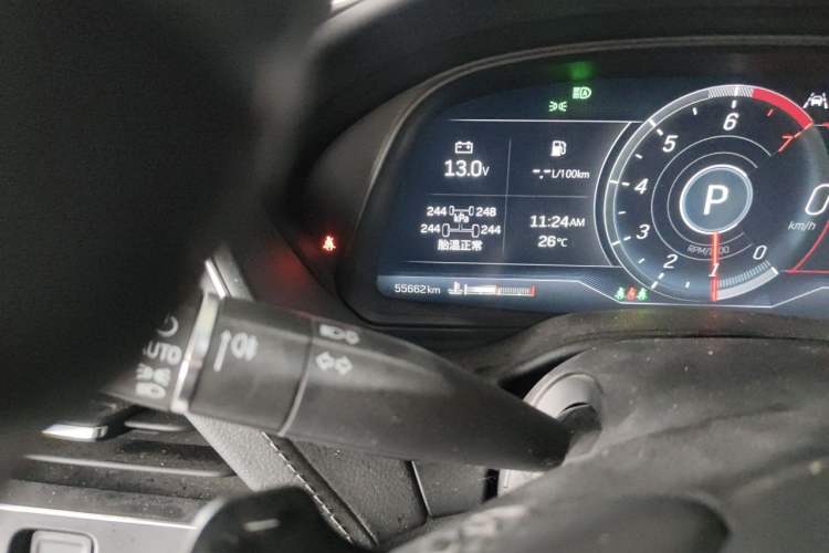 Used Cadillac CT5 2023 28T Luxury Edition (Standard Version) Odometer Close Up