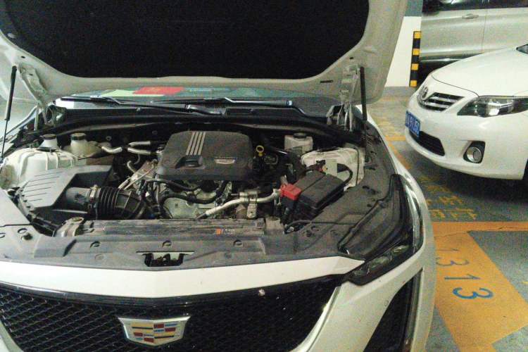 Used Cadillac CT5 2023 28T Prestige Model Engine Bay Left