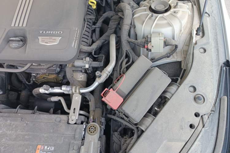 Used Cadillac CT5 2023 28T Prestige Model Engine Bay Left
