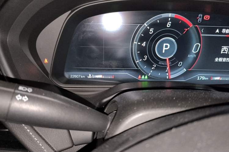 Used Cadillac CT5 2023 28T Luxury Edition (Standard Version) Odometer Close Up