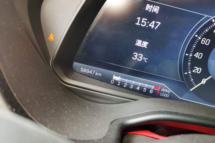 Used Cadillac CT5 2023 28T Luxury Edition (Standard Version) Odometer Close Up