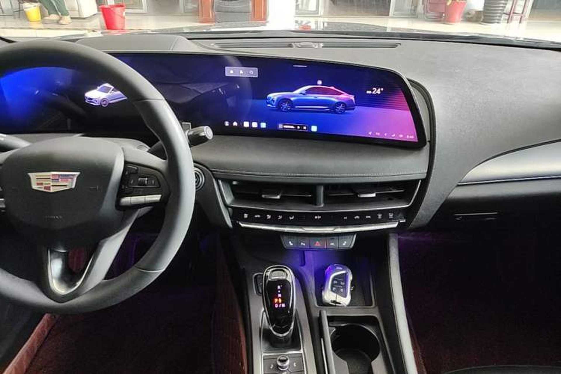 Used Cadillac CT5 2024 28T Luxury Pro Trim Audio And AC Panel