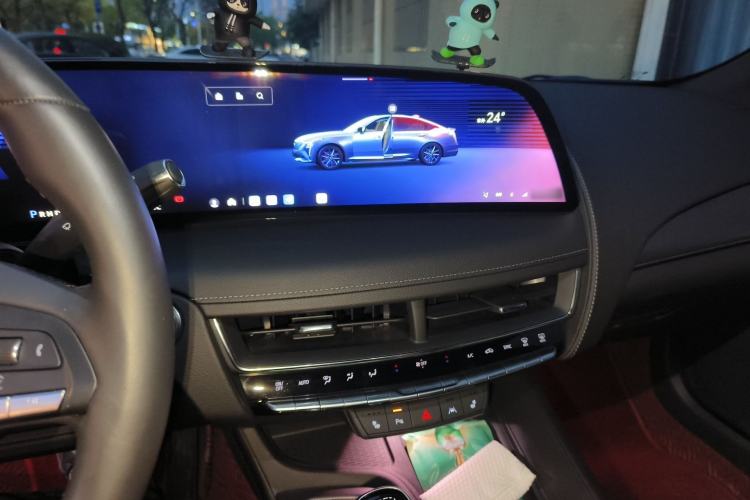 Used Cadillac CT5 2024 28T Luxury Pro Trim Audio And AC Panel
