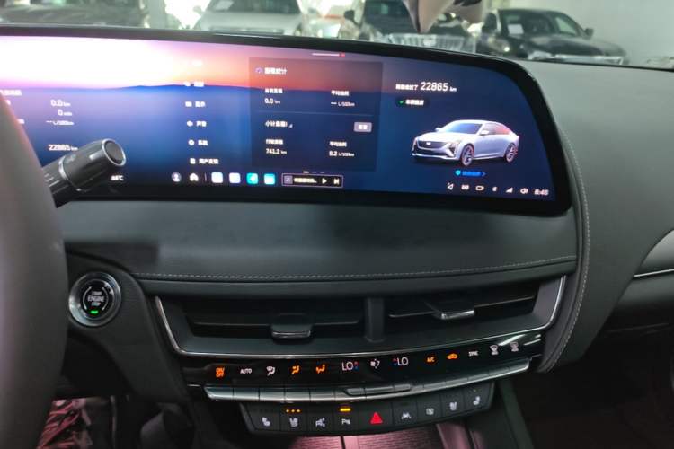 Used Cadillac CT5 2024 28T Prestige Edition Audio And AC Panel