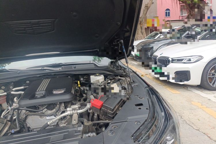 Used Cadillac CT5 2024 28T Platinum Edition Engine Bay Left